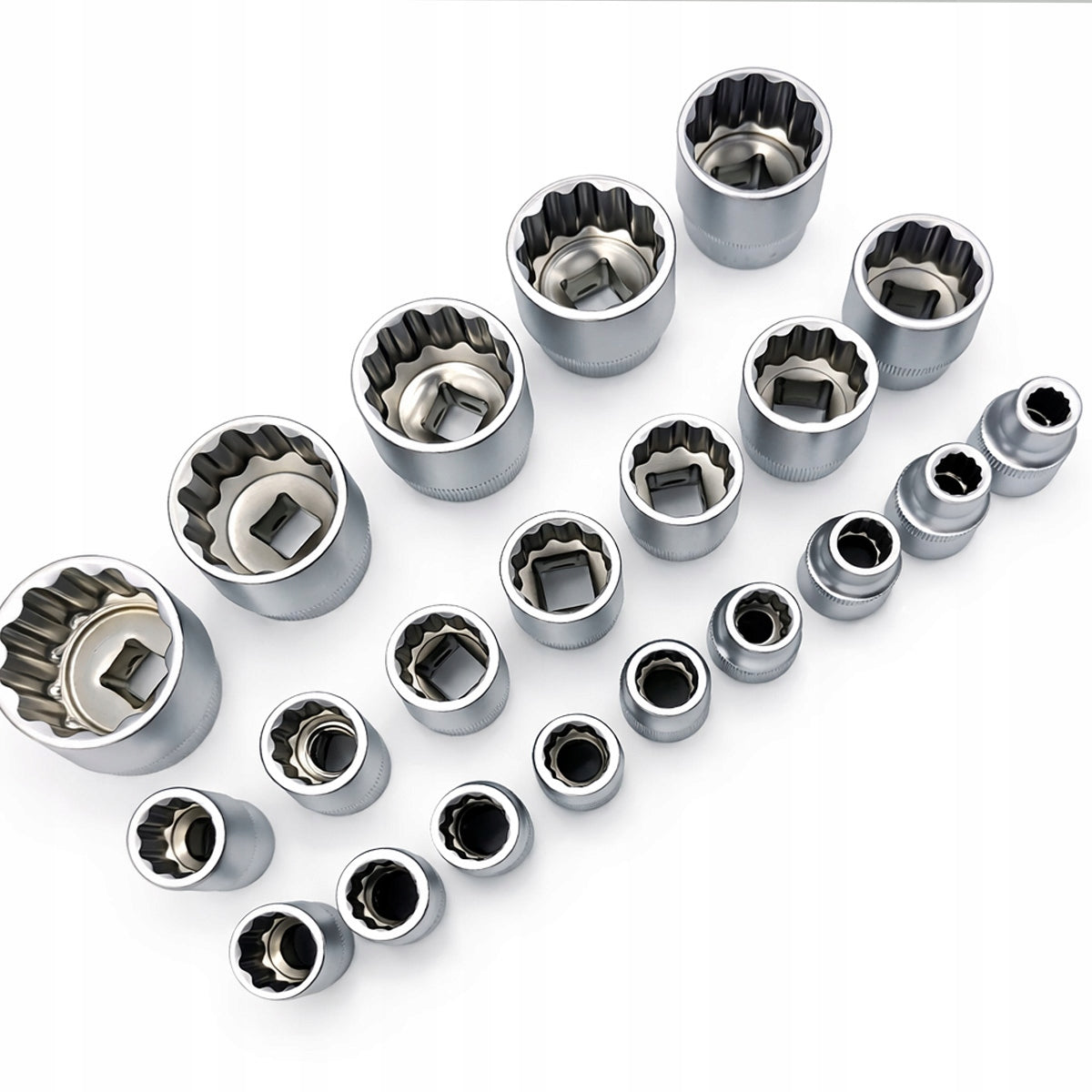 Cap Set 21el. 8-36mm 12-Angle CRV Socket Wrenches Manufacturer code DZN01