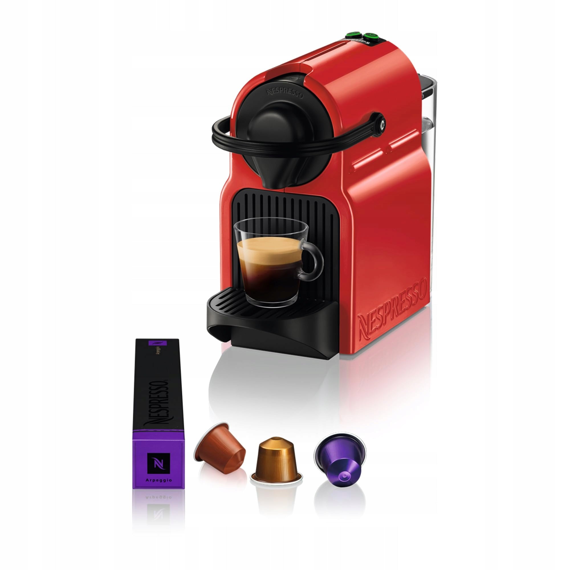 Capsule Coffee Maker 19 Bar Red Compact Krups