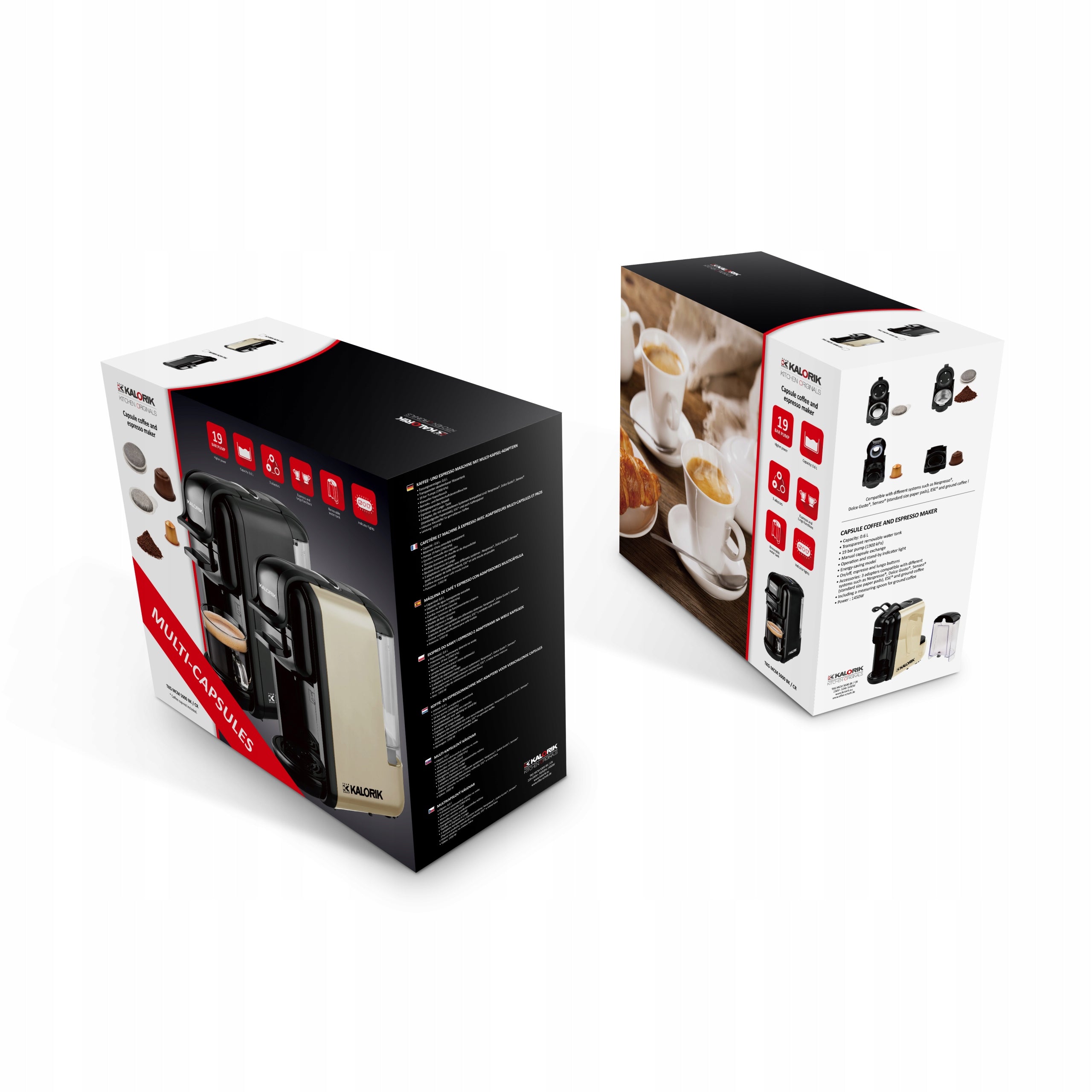 Capsule Maker 19bar UNIVERSAL Adapter for Nespresso Senseo DolceGusto
