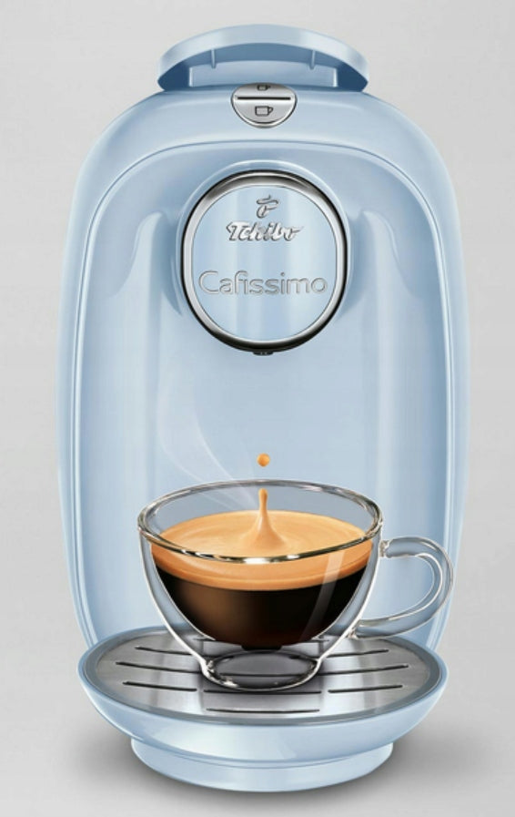 Capsule coffee maker Tchibo Cafissimo Picco 15 bar Light blue Manufacturer code 304717