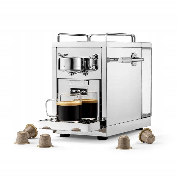 Capsule machine Sjöstrand The Original 2.0 19 bar silver