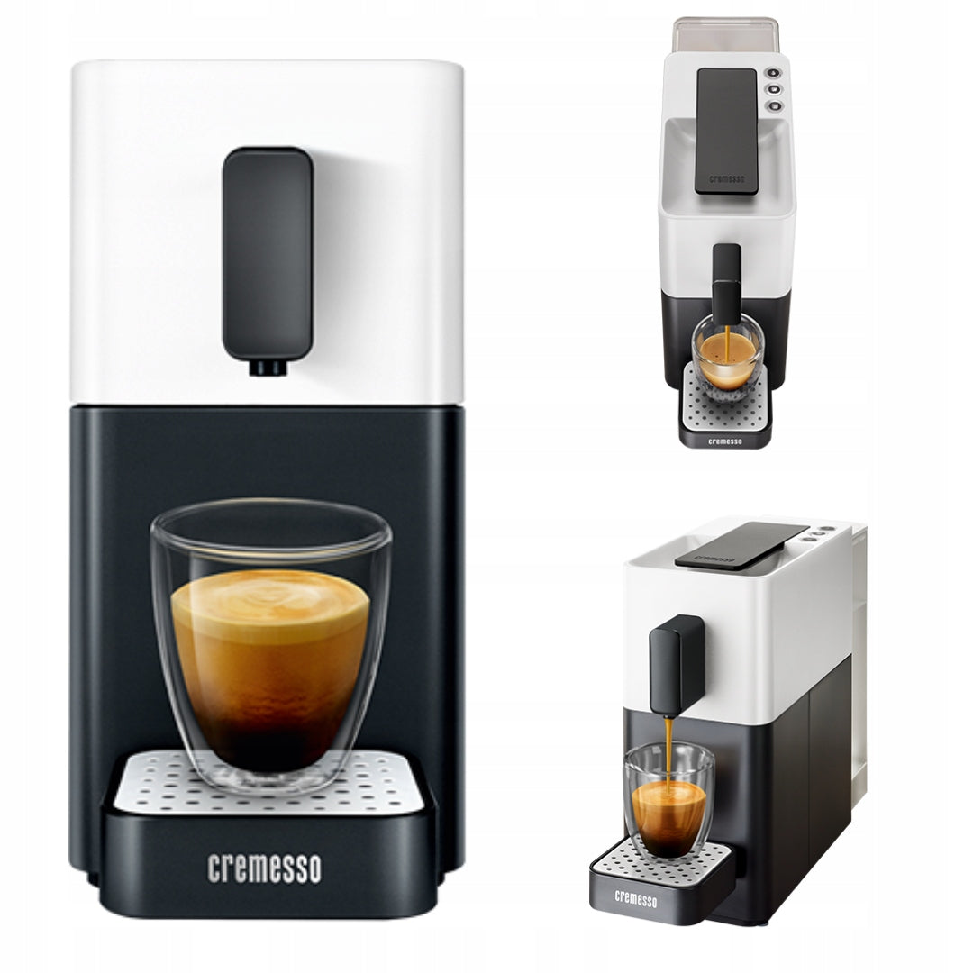 Capsule maker Cremesso EASY 19 bar SHELL WHITE / MIDNIGHT BLACK 0,9l