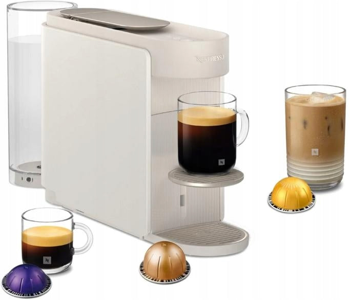 Capsule maker DE LONGHI-NESPRESSO ENV200.W Vertuo UP White