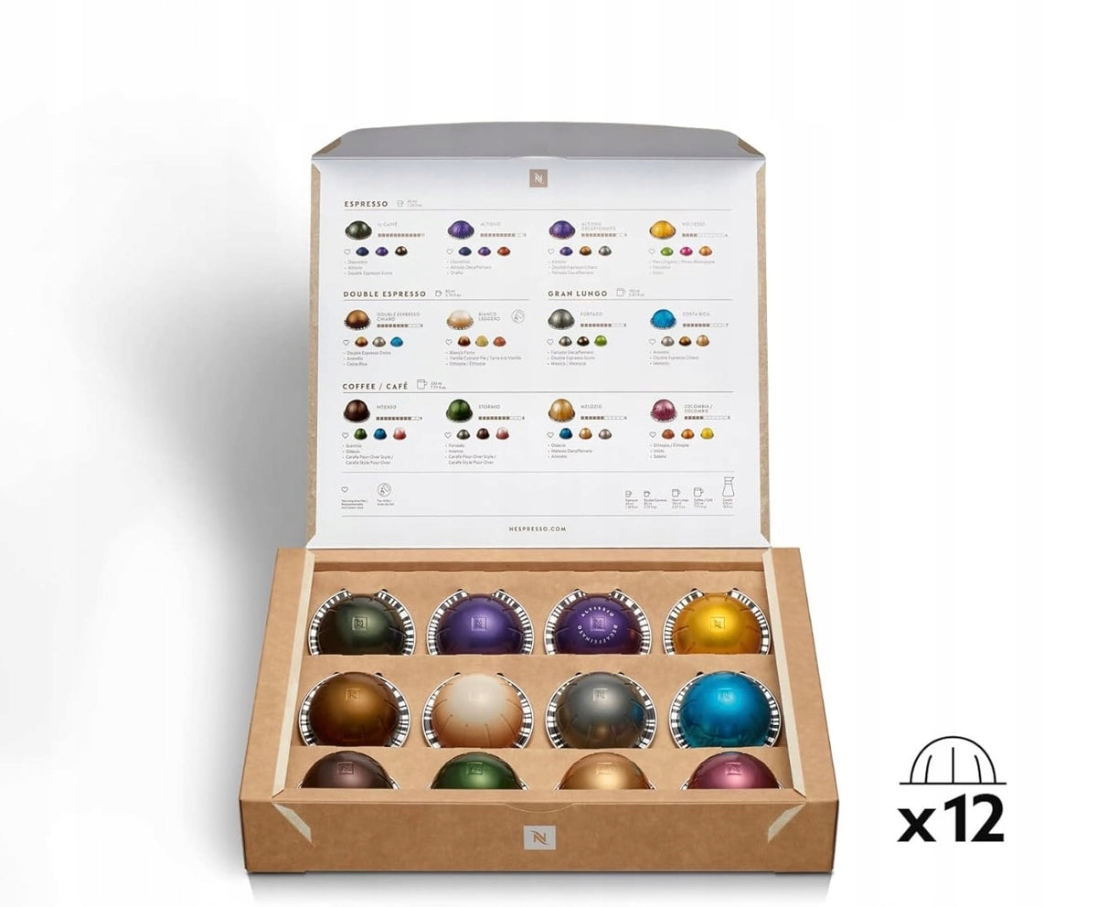 Capsule maker De'Longhi Vertuo Pop Nespresso Black-yellow +12 capsules Manufacturer code ENV90.Y