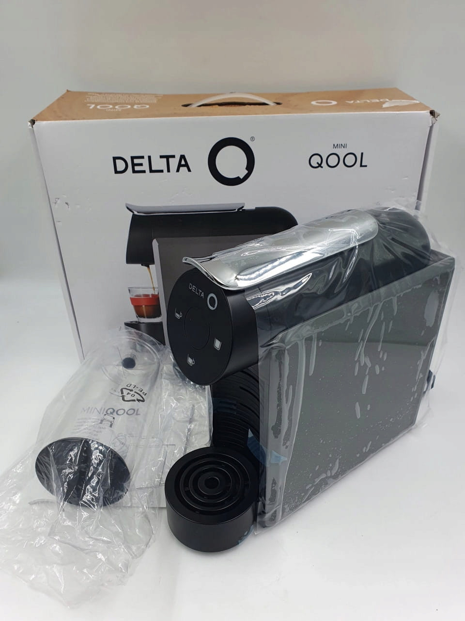 Capsule maker Delta Q MINI QOOL 19 bar silver/grey Brand Delta Q