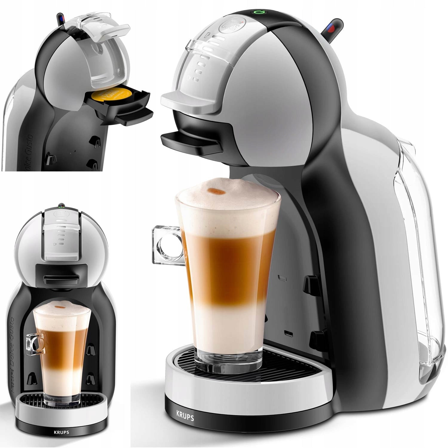 Capsule maker Krups Nescafe Dolce Gusto Mini Me KP123B 1500W 15 bar