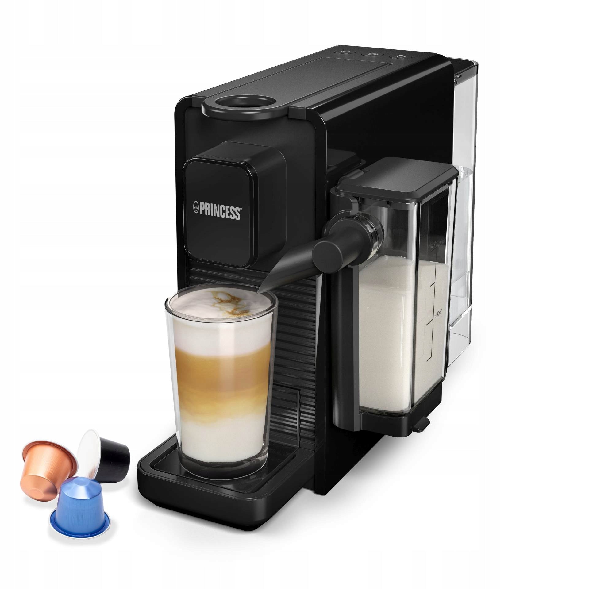 Capsule maker Princess 249455 20 bar black Brand Princess