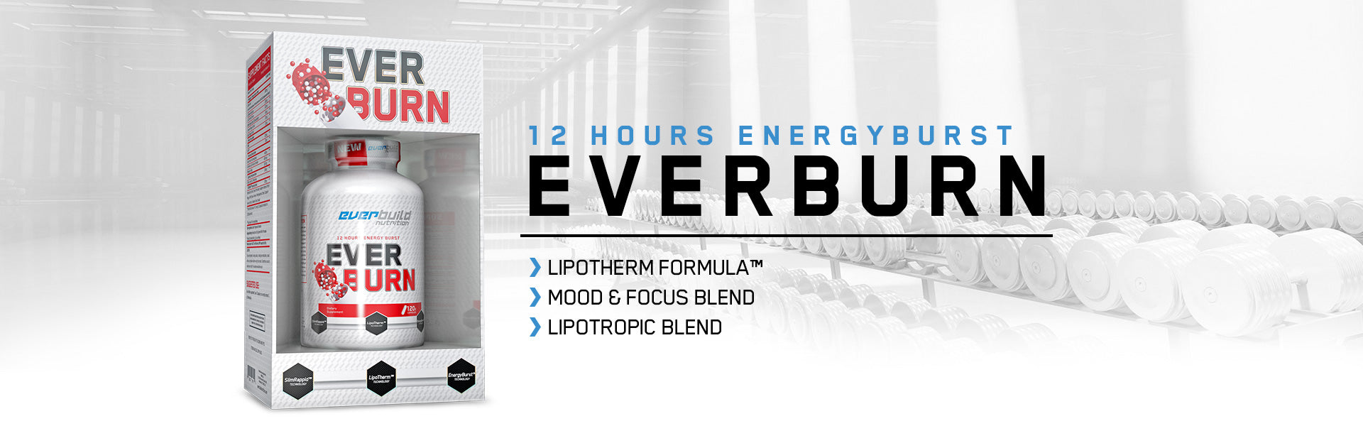 Capsule thermogenics Everbuild Nutrition EVERBUILD Ever Burn / 120caps taste Expiration date not specified