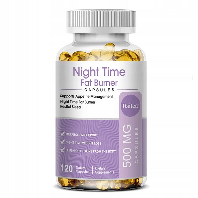 Capsules for burning fat at night, accelerate metabolism, weight loss
