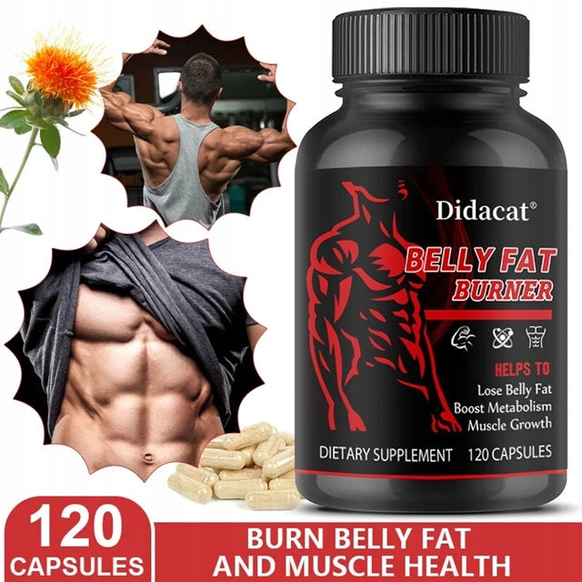 Capsules for muscle building, belly fat burner and slimming Packaging status original