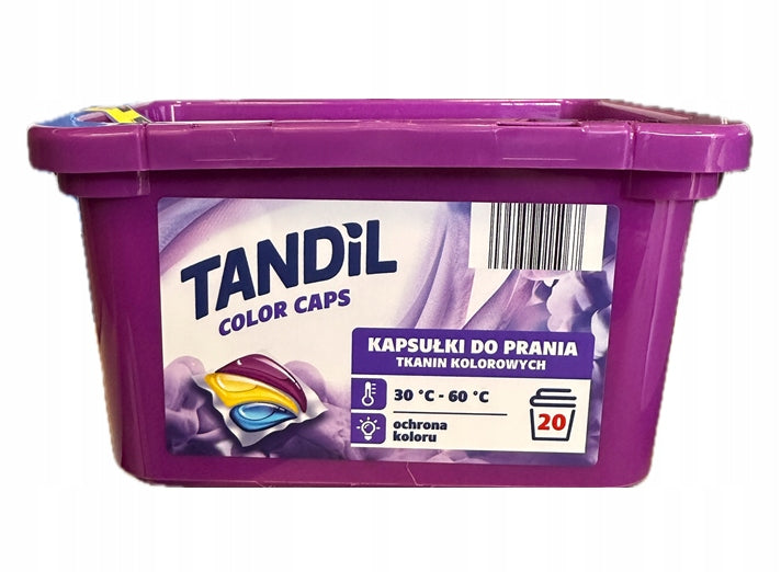 Capsules for washing colored fabrics Tandil 20 pieces