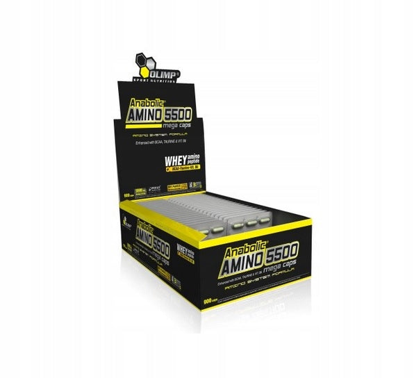 Capsules multicomponent product Anabolic Amino 5500 Olimp 38 g natural