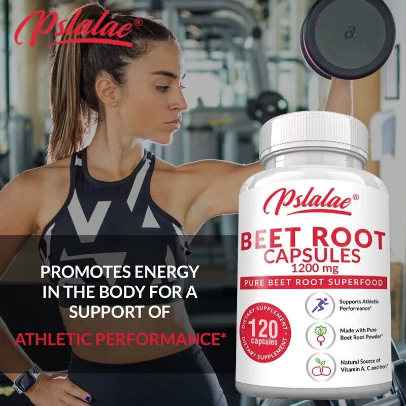 Capsules with beet root 1200 mg – superfoods supporting circulation, in Expiration date at least 1 year from the date of purchase