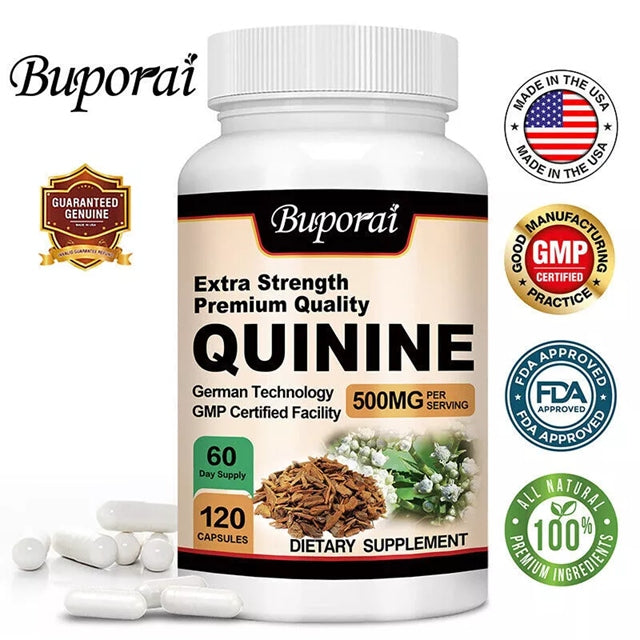Capsules with quinine 500 mg - Support for leg cramps, stomach health and... EAN (GTIN) 074283233974