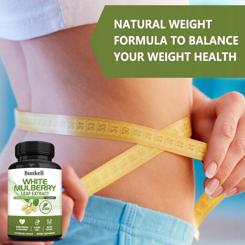 Capsules with white mulberry leaf extract (1000 mg). Product suitable... Expiration date at least 1 year from the date of purchase