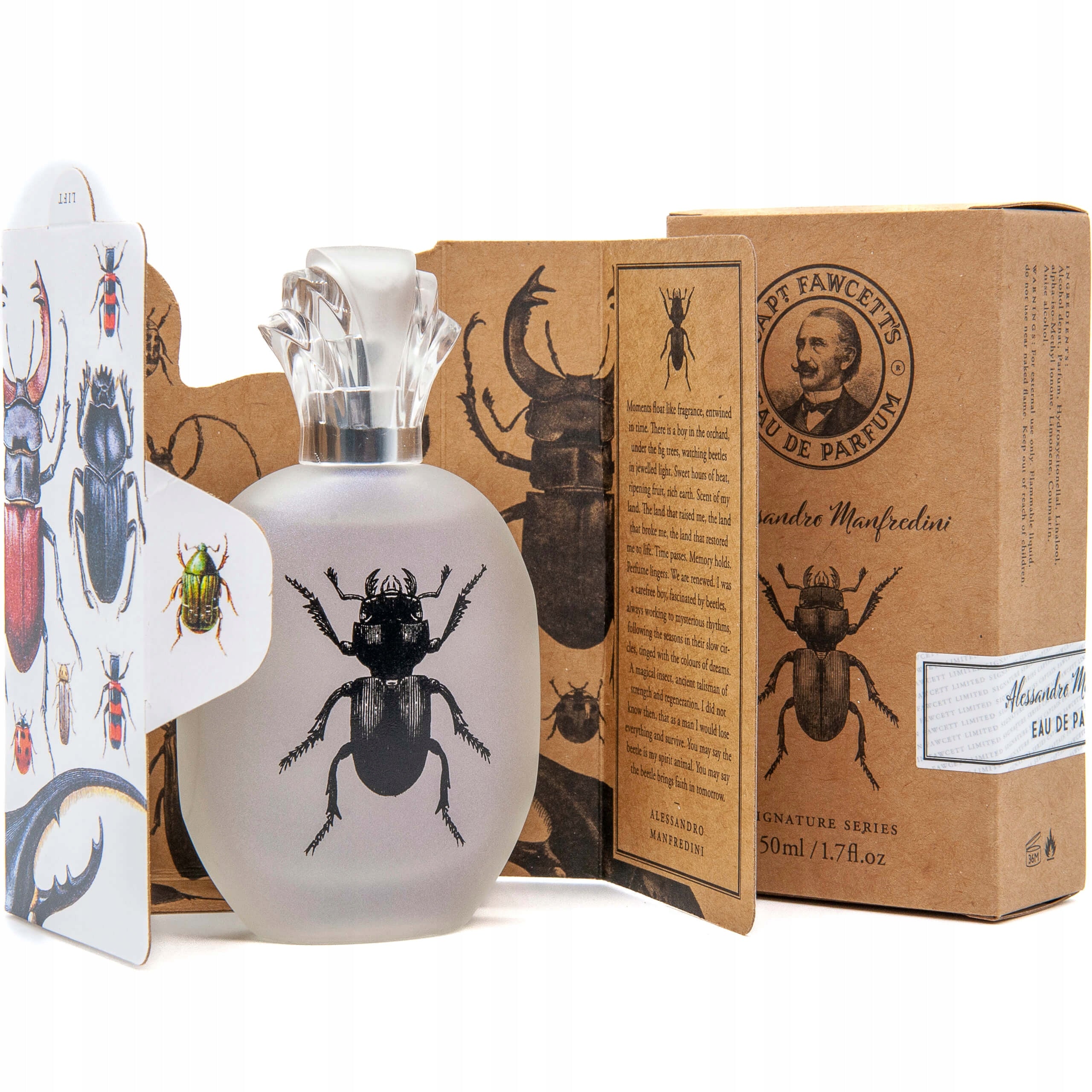 Captain Fawcett Alessandro Manfredini perfume 50ml Packaging status original