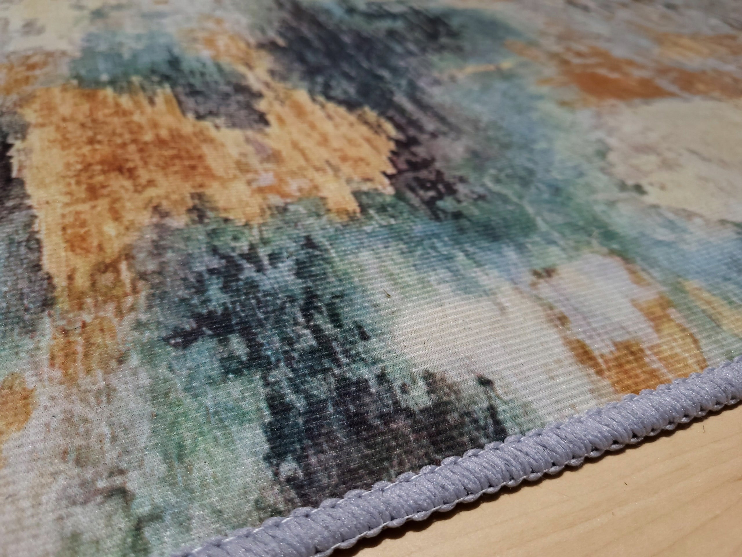Captivating Anti-Slip Carpet Fancy 160x230 Marble Multi Artdeco Glamour Color multicolor