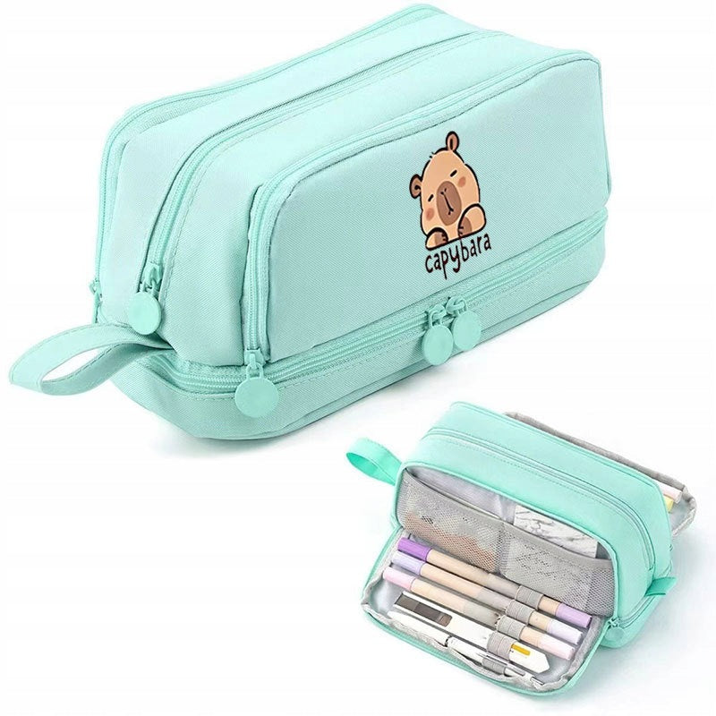 Capybara Large Capacity High-Value Creative Stationery Storage Bag Manufacturer code DFXY34