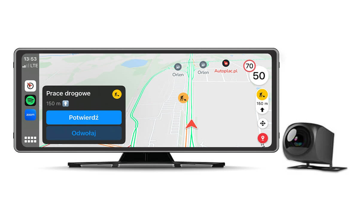 Car 8.1' Android CarPlay + Camera Navitel DS810