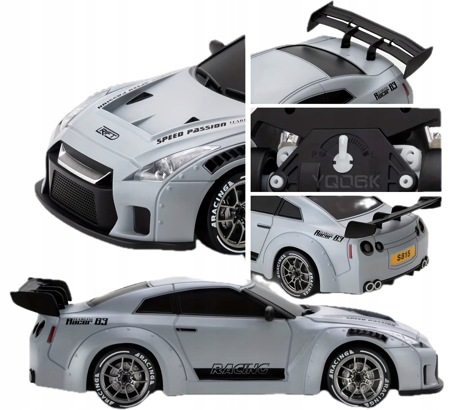 Car Auto drift Nissan GT-R RC 4x4 remote controlled toy 20 km/h Manufacturer code 5907354913596