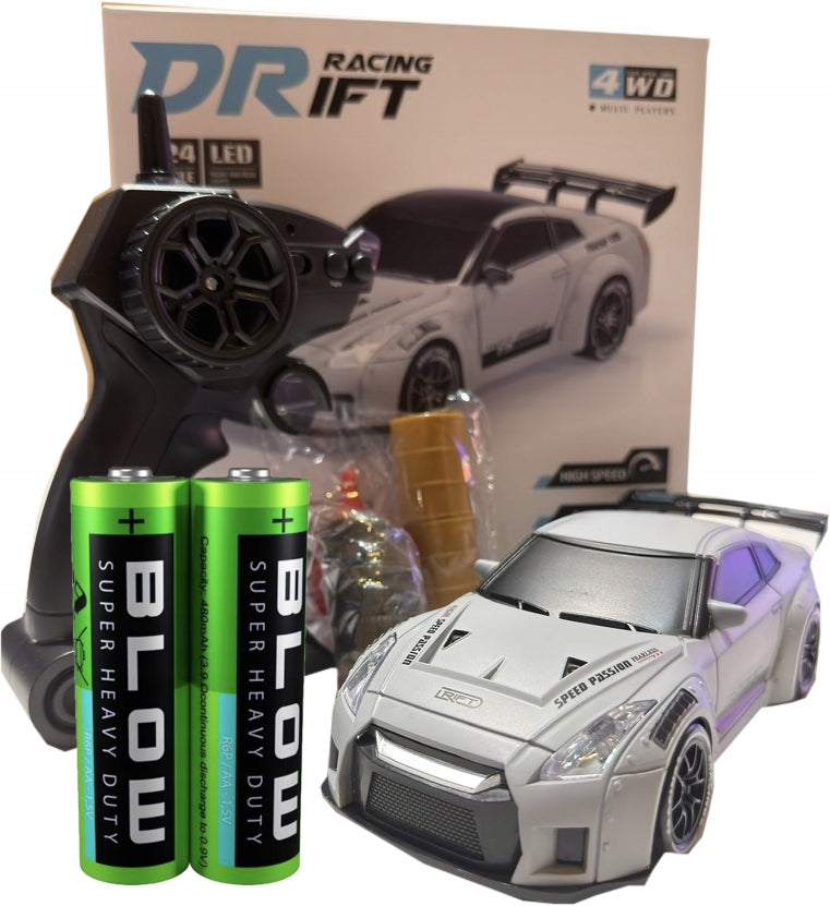 Car Auto drift Nissan GT-R RC 4x4 remote controlled toy 20 km/h