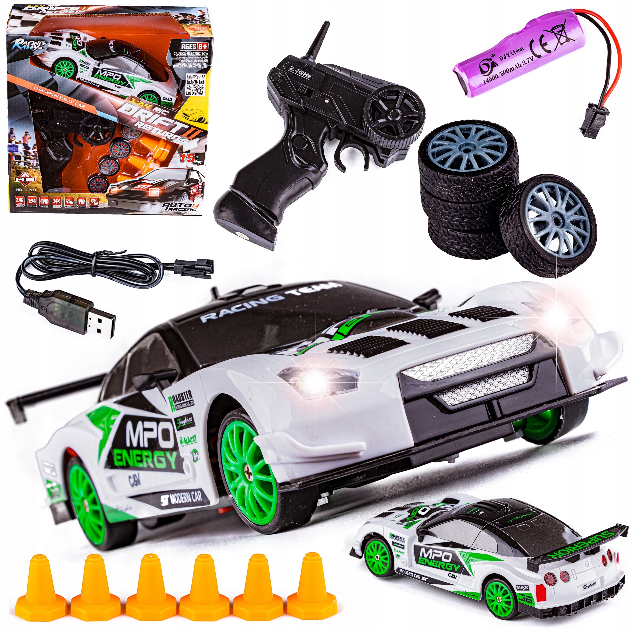 Car Auto for DRIFT 4x4 2,4 GHz NISSAN GTR drift RC Sentence Controlled