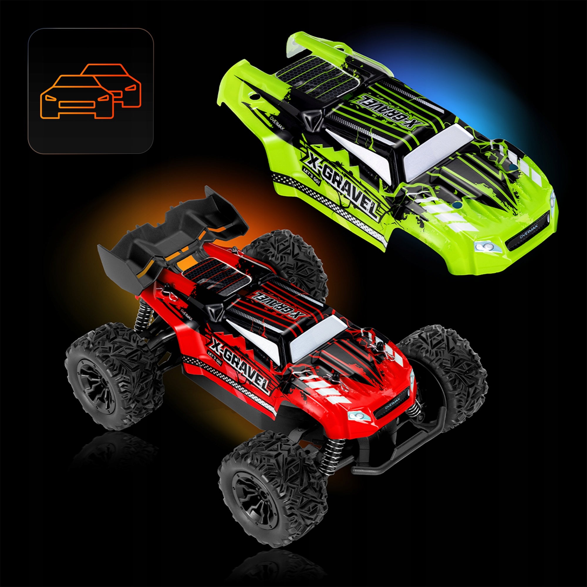 Car Auto remote controlled car on remote control 100m 20km/h Manufacturer code Auto zdalnie sterowane na akumulator