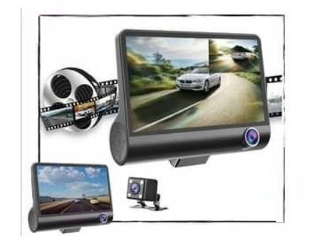 Car Camera Video Recorder Front+Rear Reversing Camera Full HD 1080P Manufacturer code WIDEOREJESTRATOR SAMOCHODOWY KAMERA PRZÓD TYŁ