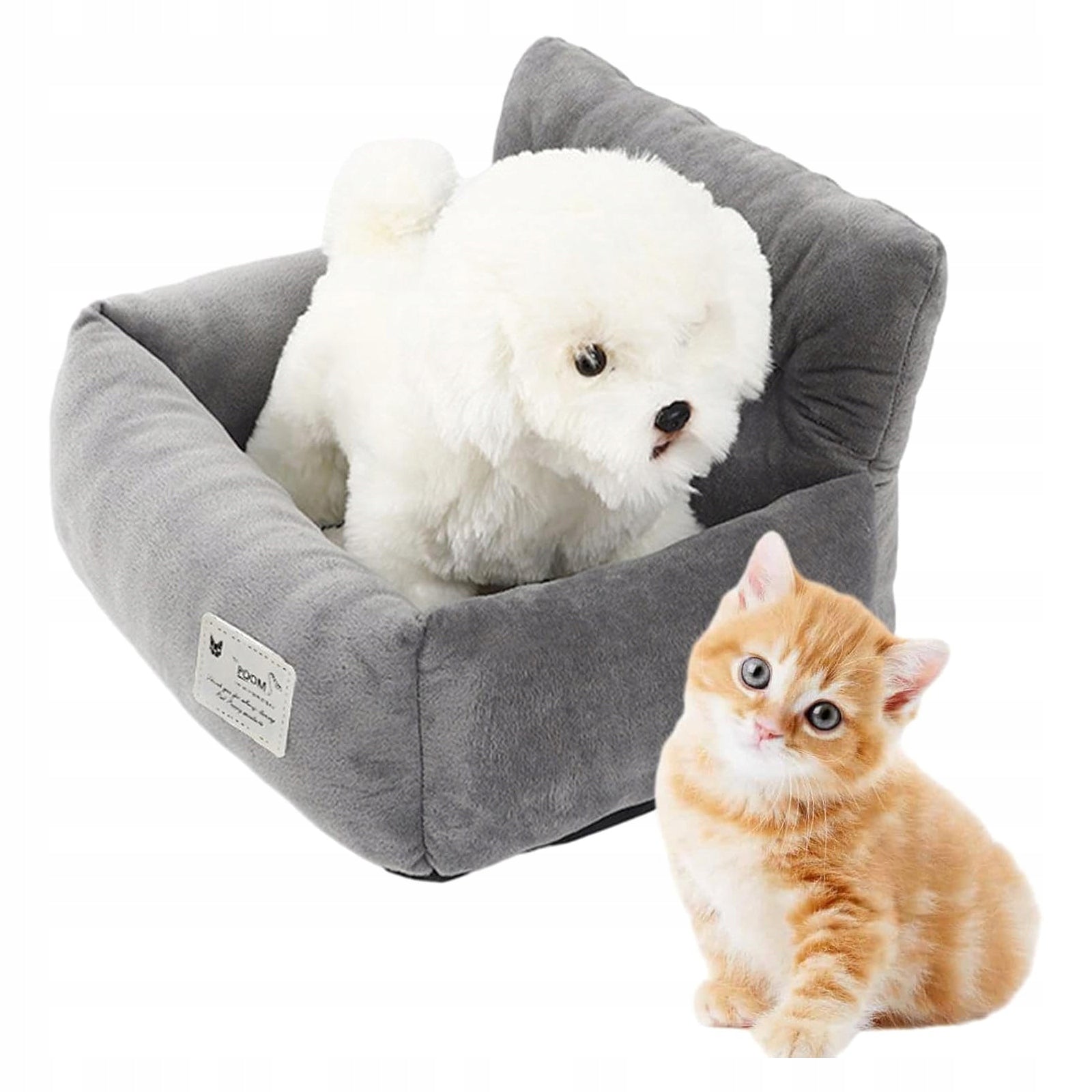 Car Carrier Dog seat travel for Car Car fastener Bed Dog Car Seat 2in1 Size L