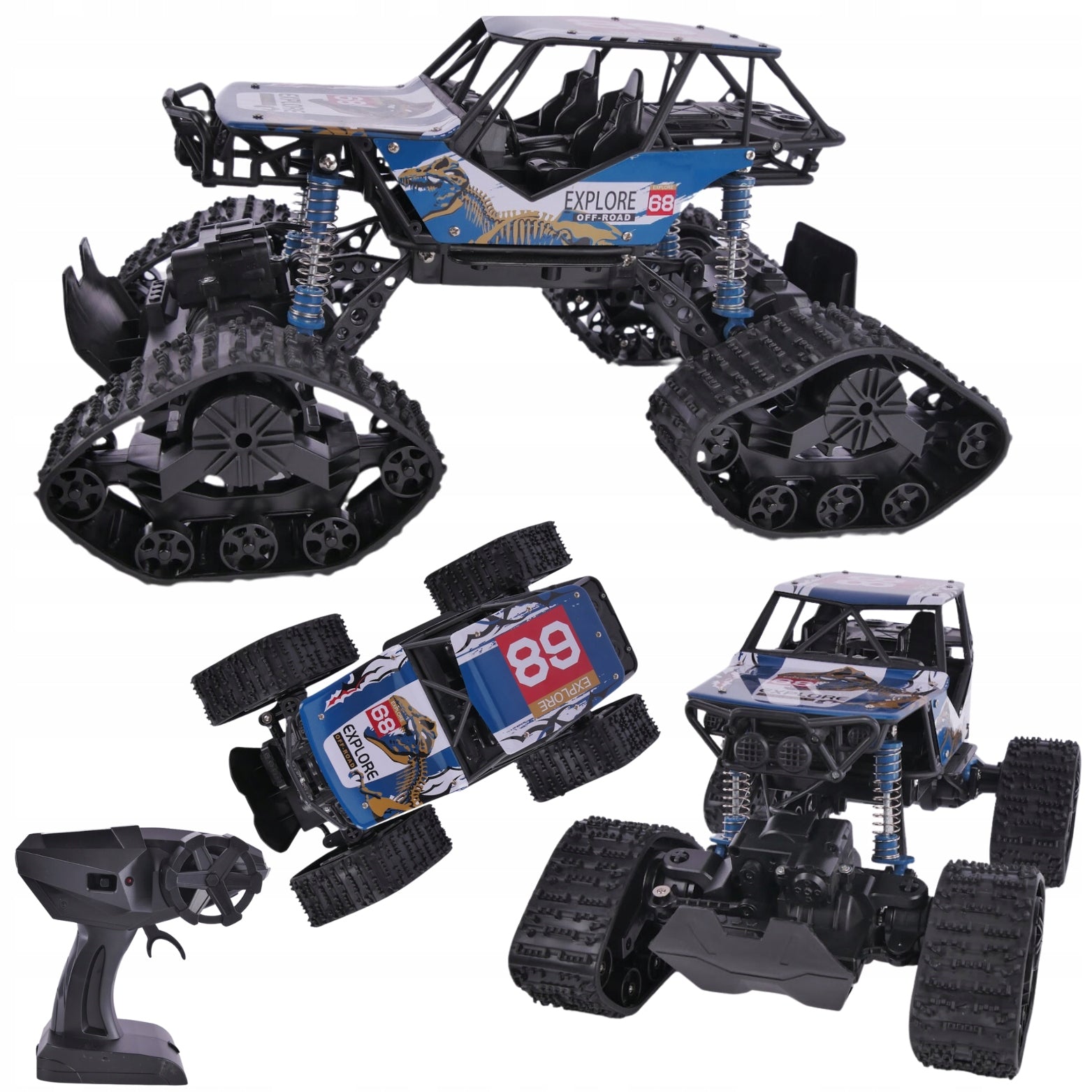 Car Caterpillar Remote Controlled Remote Control Auto Off-Road Nap