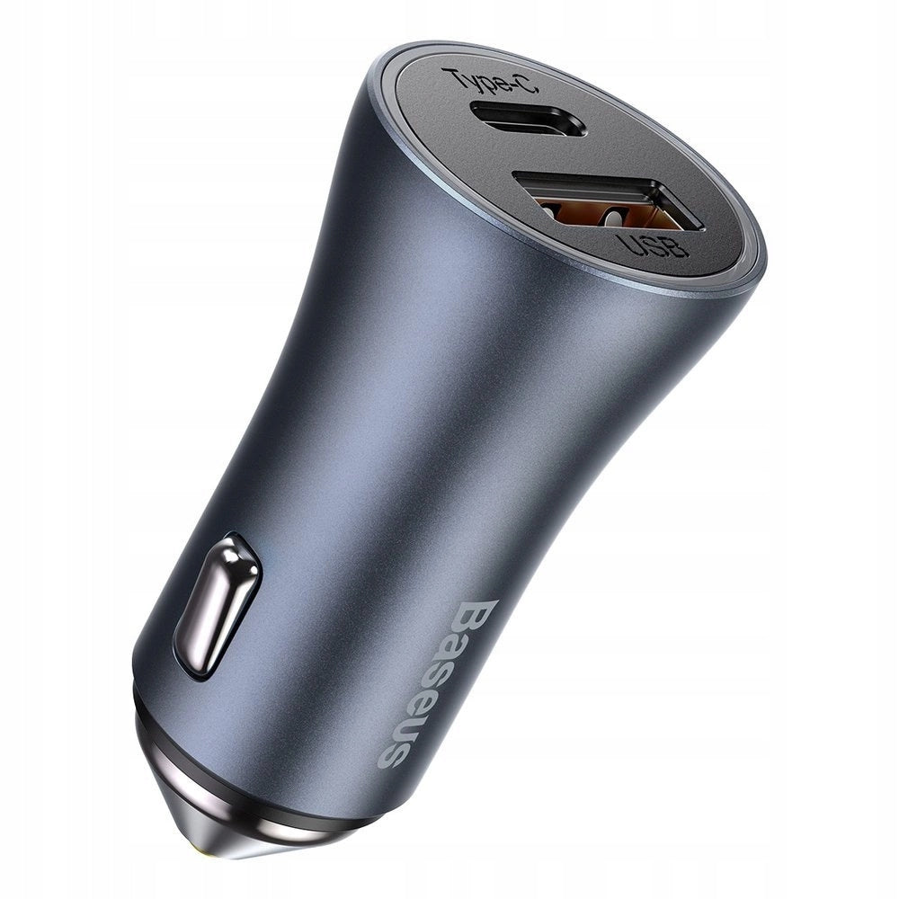 Car Charger Baseus 40W USB-C /A Fast Charging Android, iPhone Manufacturer Baseus