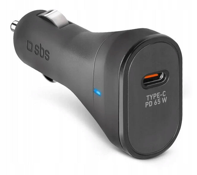 Car Charger SBS 65W Black TECRPD65W