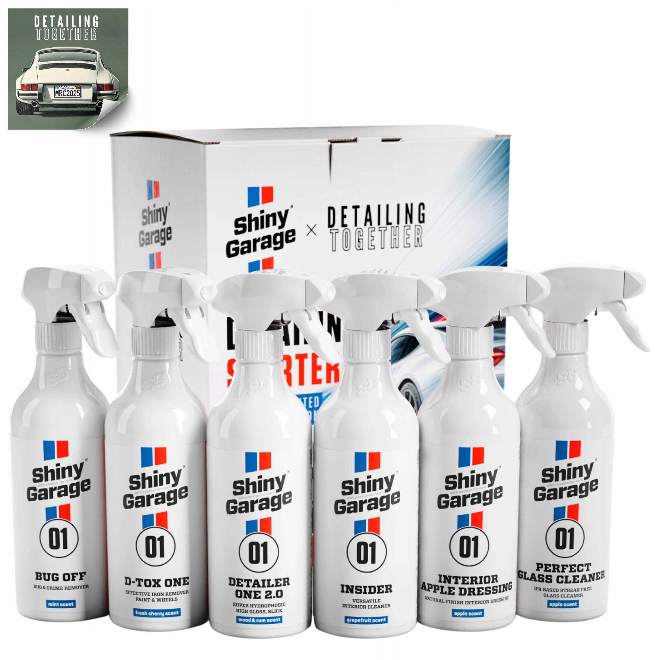 Car Cleaning Kit Shiny Garage Detailing Together Starter Kit