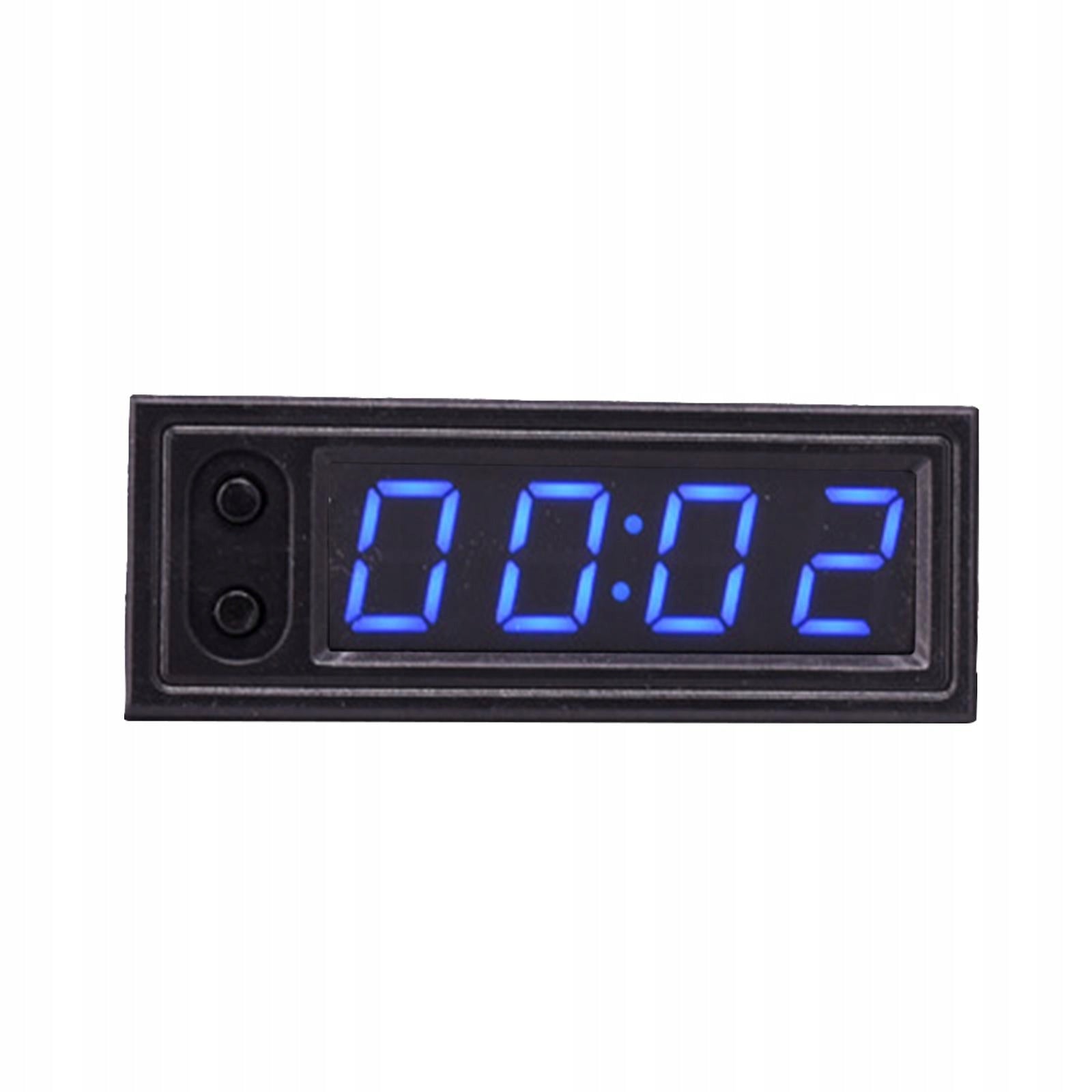 Car Clock Voltmeter Thermometer Universal Light in Weight High