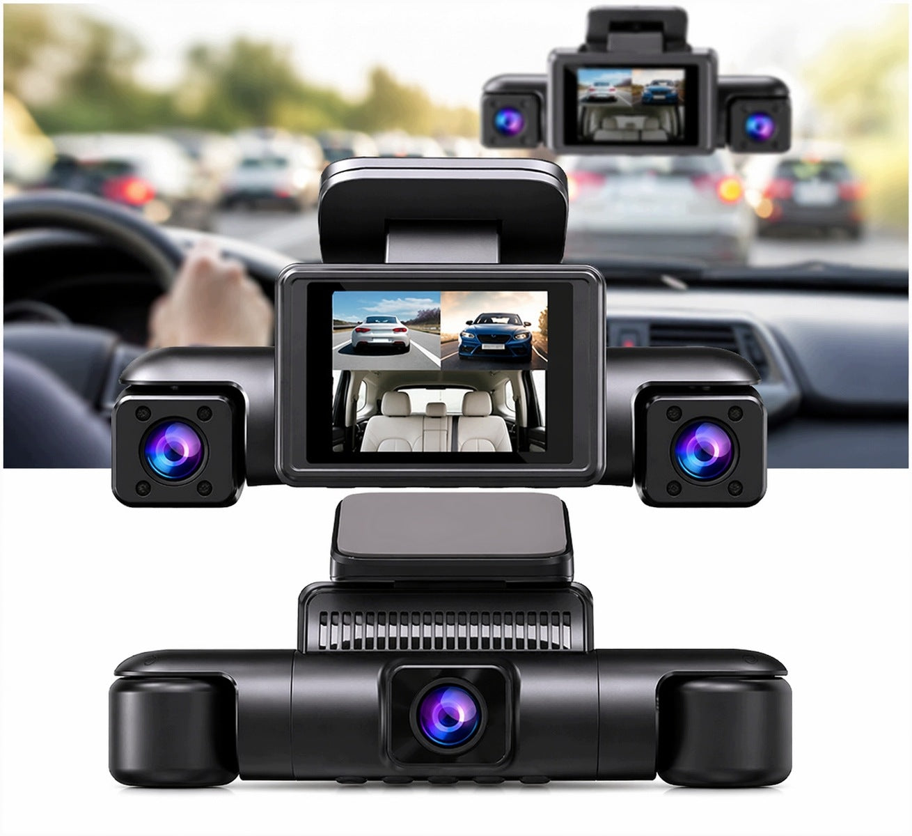 Car DVR 1080P Night Vision Dual Car Camera SET Manufacturer code kamera auto