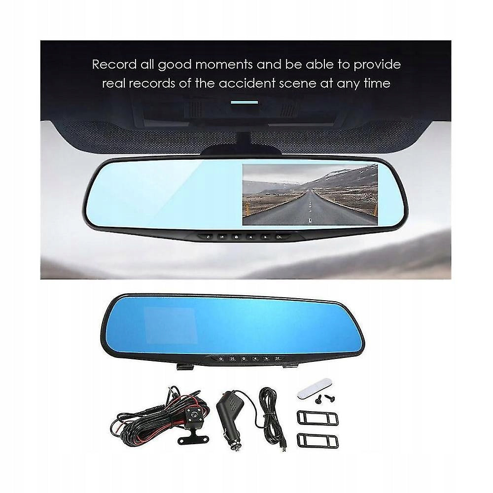 Car DVR in Rearview Mirror with HD Camera Brand no brand