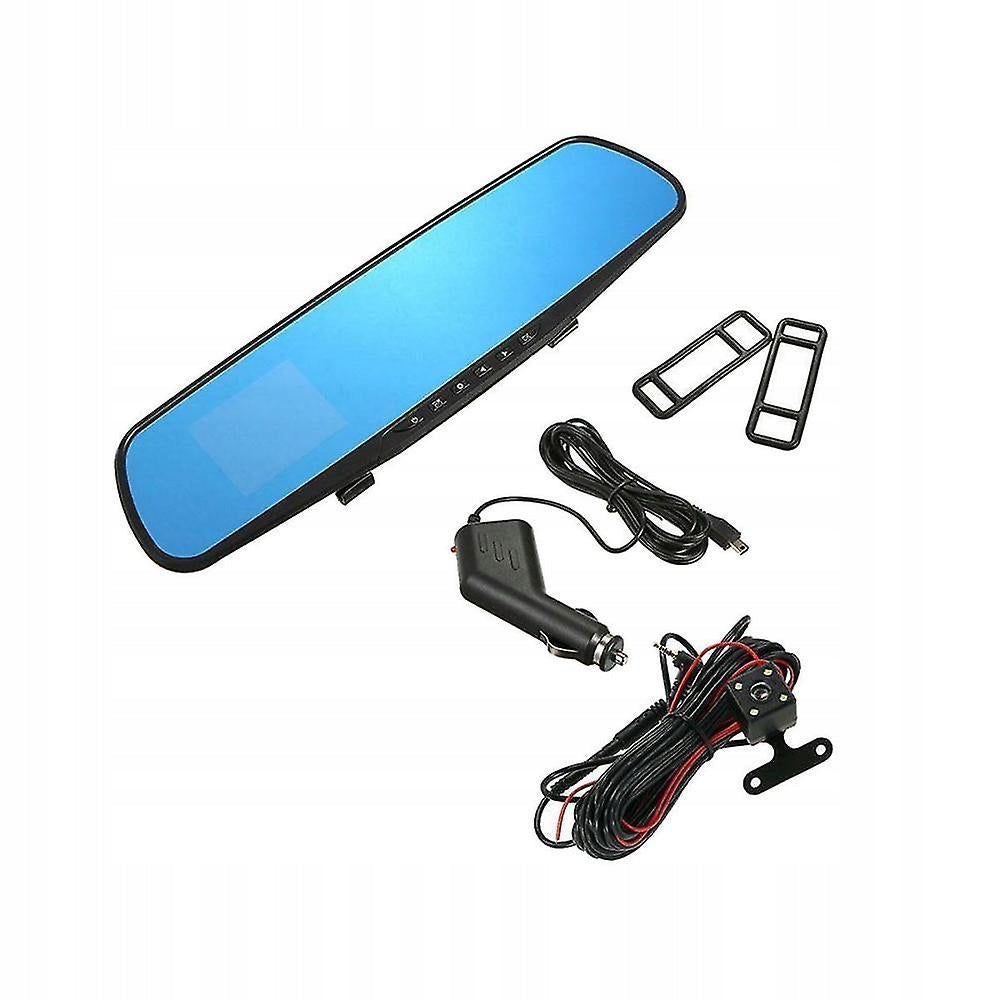 Car DVR in Rearview Mirror with HD Camera