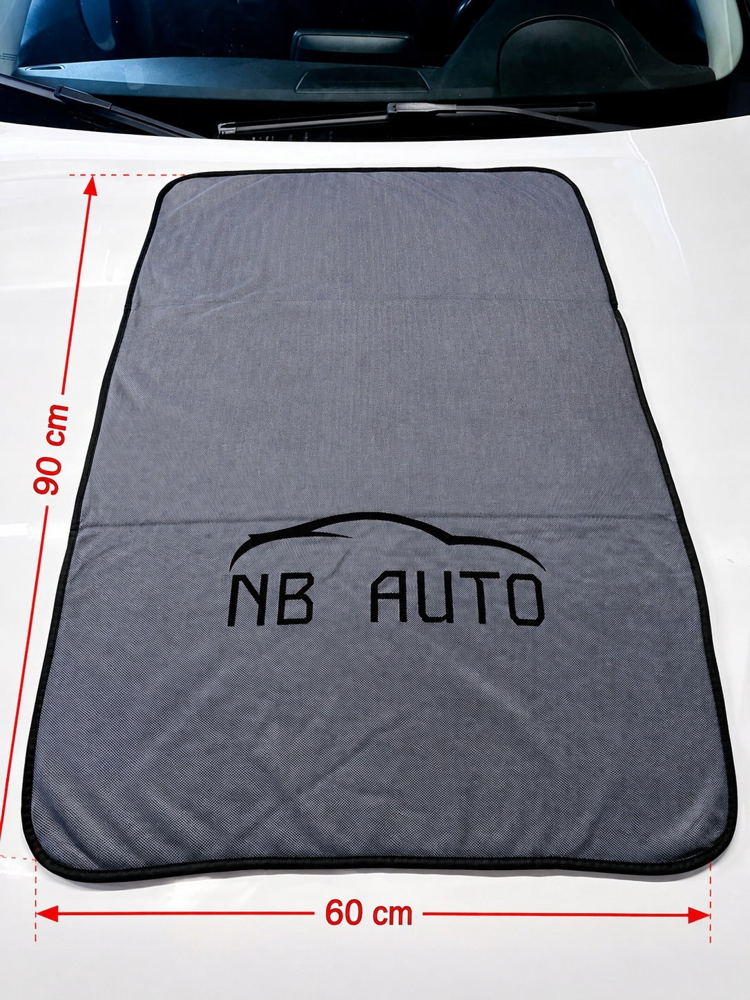 Car Dehumidification Towel 90x60 800 GSM Twisted Loop Microfiber NB AUTO Towel grammage 710-800 GSM