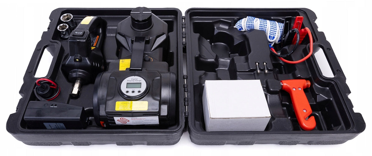 Car Electric Lift 5T 12V Levator Compressor Key Powerbank Manufacturer code DINSEN DSTZ05-LB