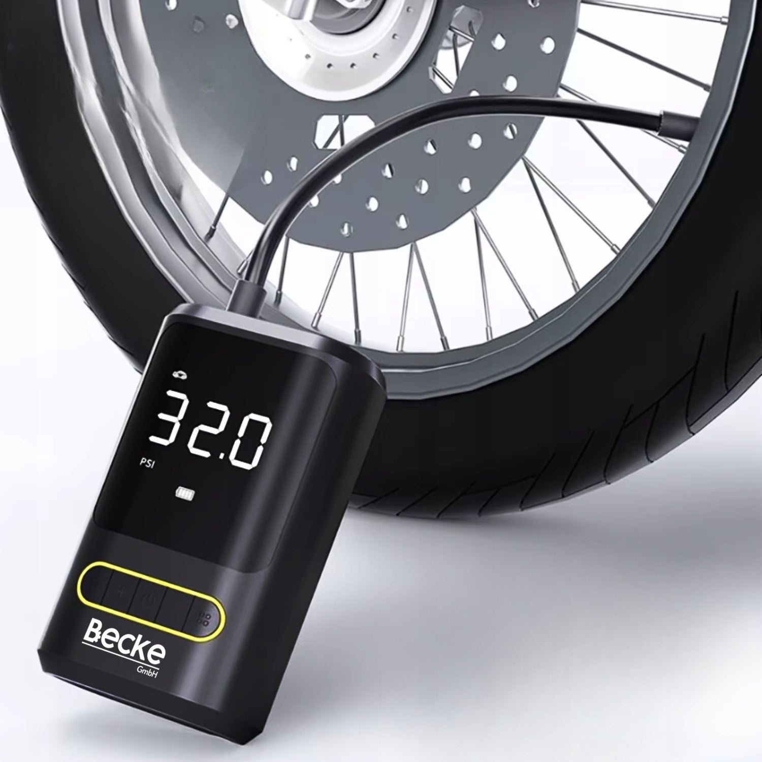 Car Electric Tire Pump Bicycle Wireless Compressor Packaging status original