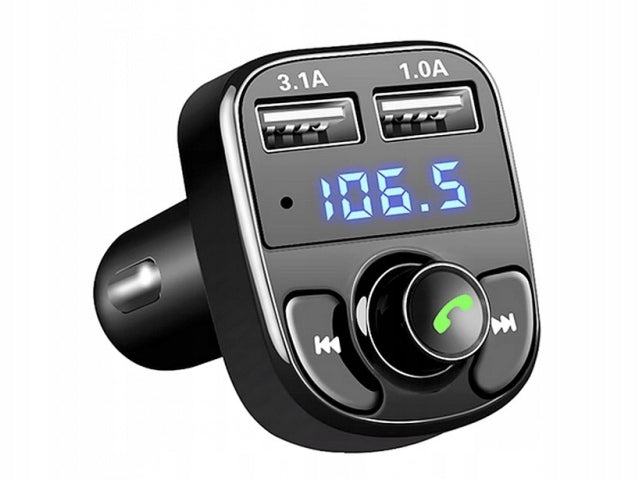 Car FM BLUETOOTH transmitter 2 USB charging ports MP3/WMA EAN (GTIN) 5900804114222