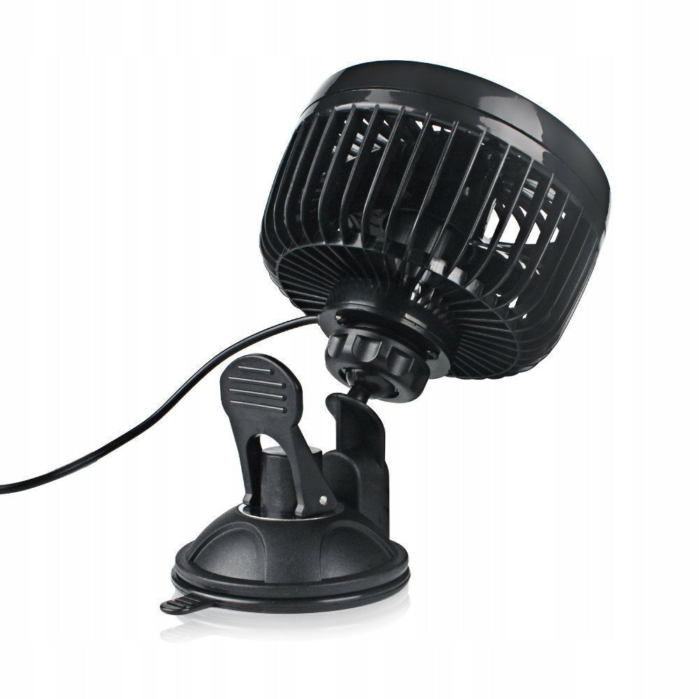 Car Fan Windmill 12V Suction Cup Adjustable Strong Quiet for Car Manufacturer code 42744