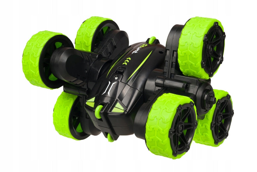 Car For Remote Control 2in1 Tank Remote Controlled TRACKS WHEELS AUTO RC Color green