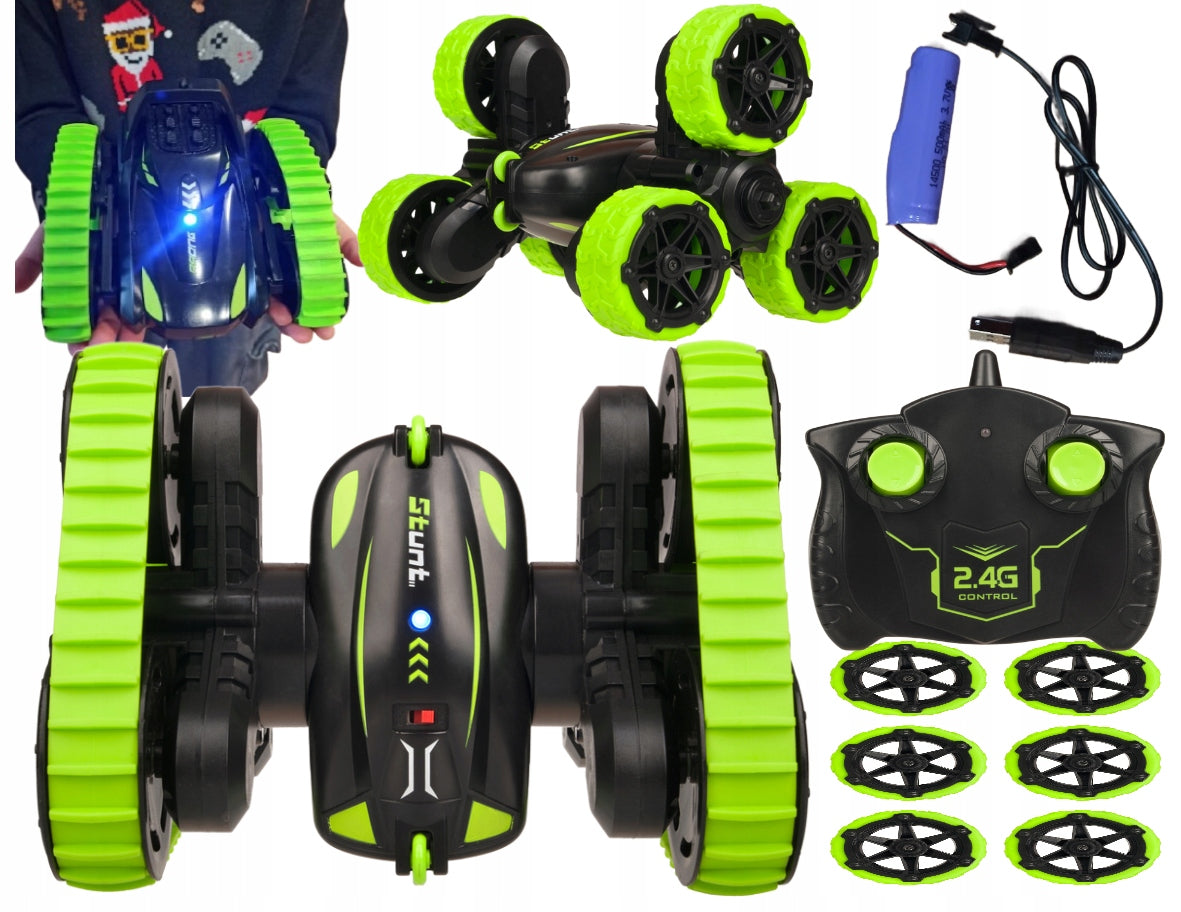 Car For Remote Control 2in1 Tank Remote Controlled TRACKS WHEELS AUTO RC