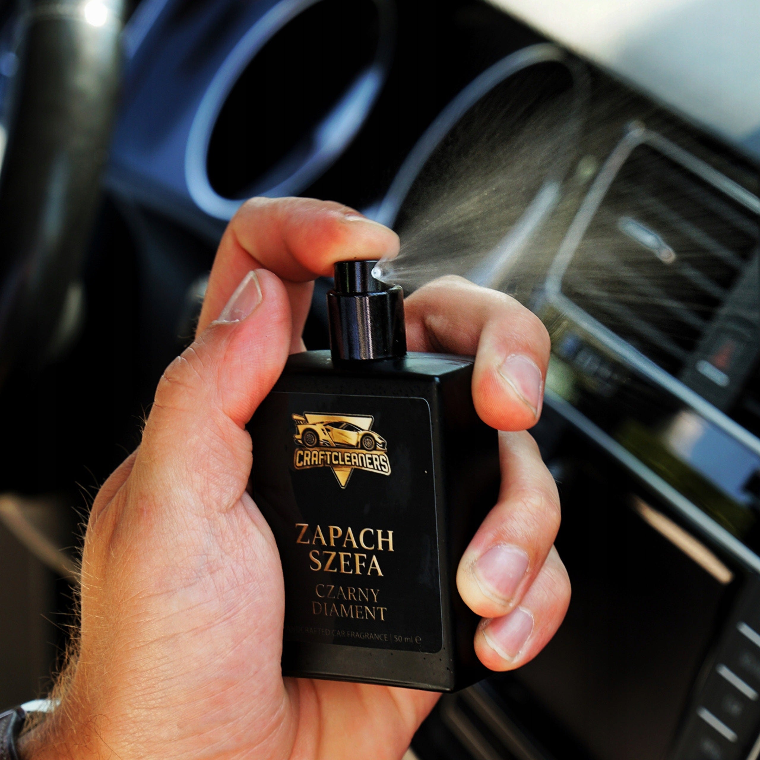 Car Fragrance Freshener Black Diamond Perfume BOSS Packaging status original
