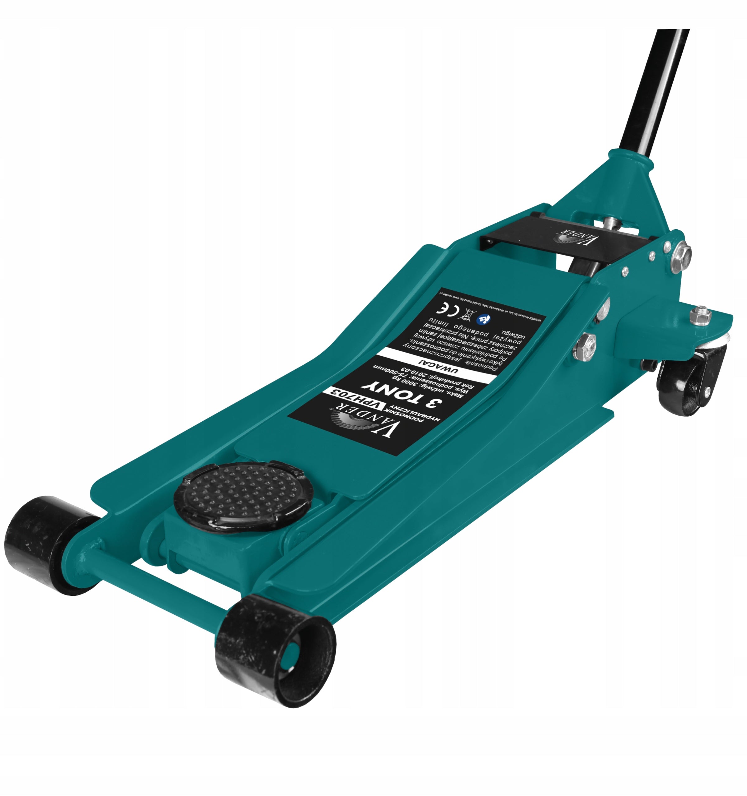 Car Hydraulic Lift Low Profile 3T VANDER VPH707 EAN (GTIN) 5907377561552