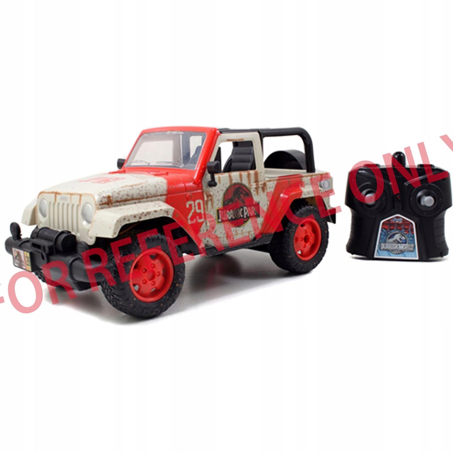 Car Jada Toys Jurassic Park RC Jeep Wrangler 1:16