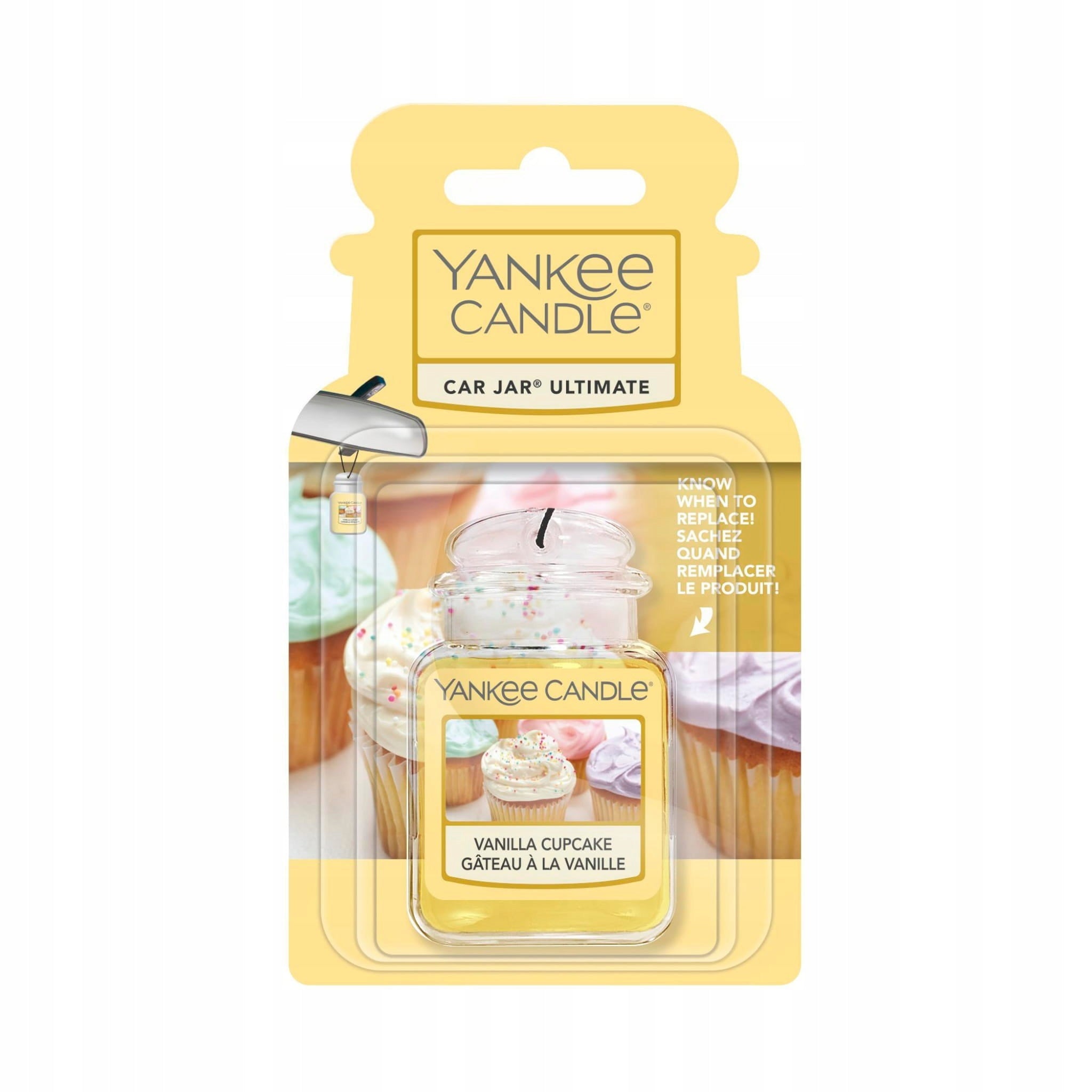 Car Jar Ultimate Car Fragrance Vanilla Cupcake 1pc