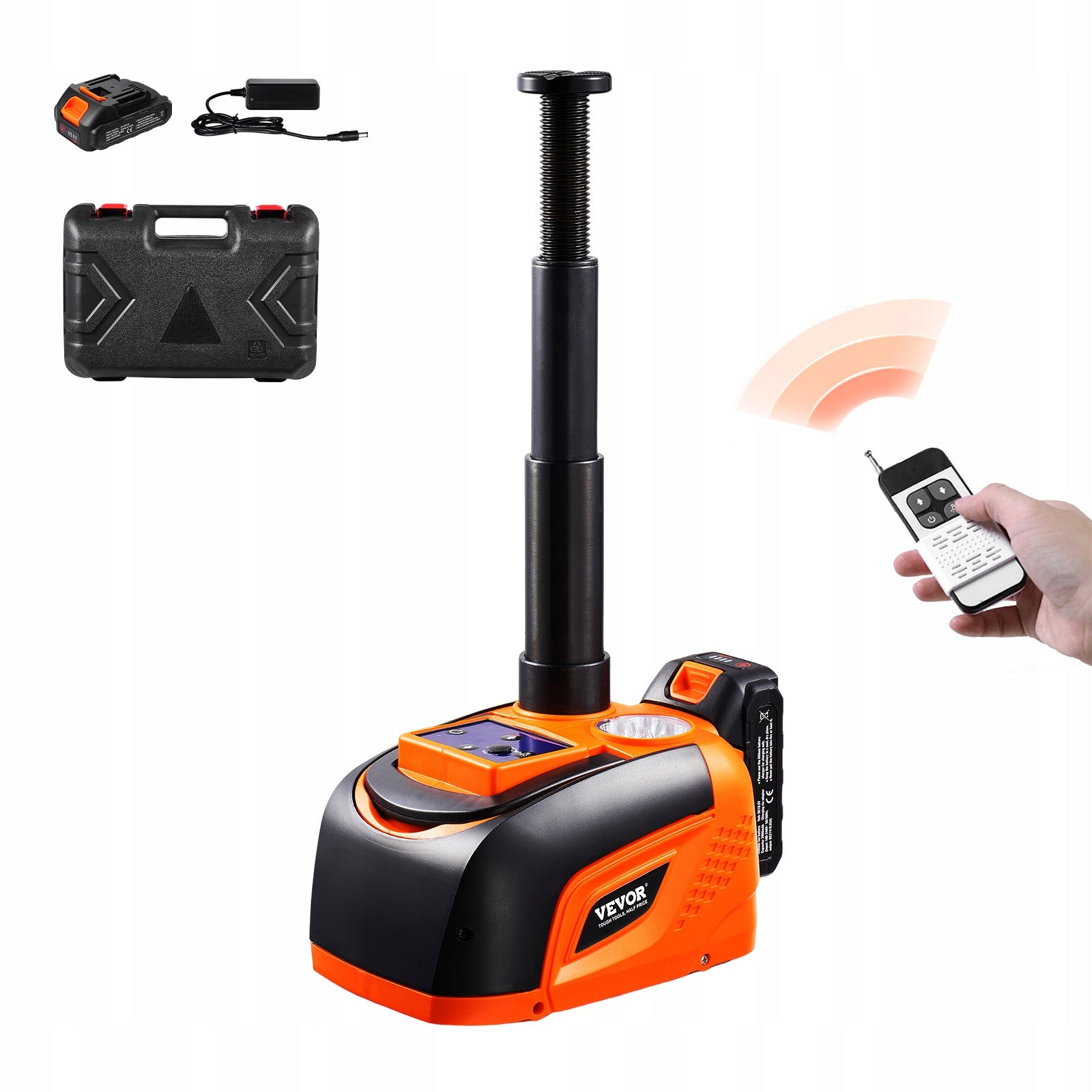 Car Lift Electric Load Capacity 5T Portable With LED Lighting Minimum lifting height 160 mm