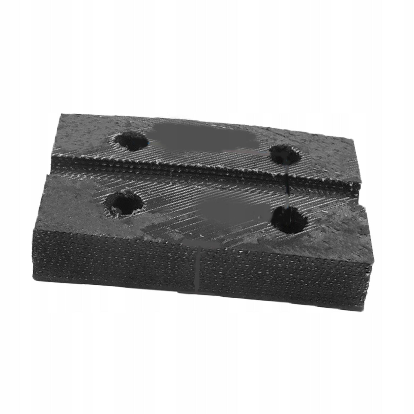 Car Lift Rubber Pad Professional Easy to 120x80x22mm Rectangle 4 Holes Brand no brand